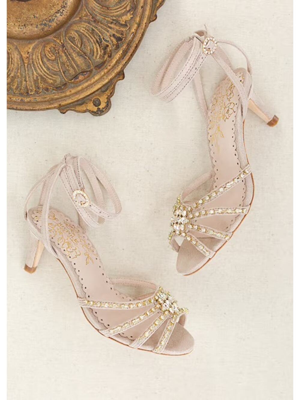 Joyfolie Mia Joy Maelyn Heel in Nude Blush Girl’s Size 3Y